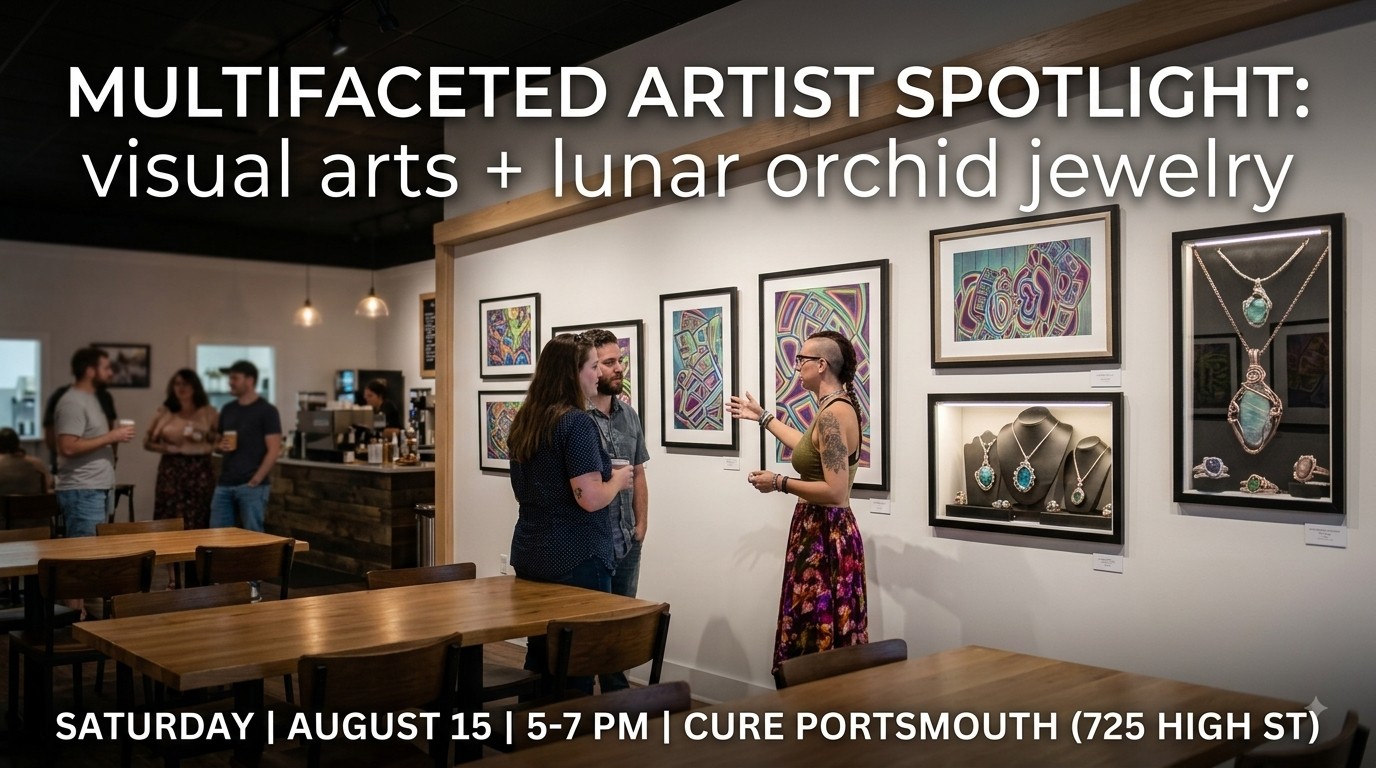Free Weekend Art Showcase: Discover Robin Mosher at Cure Portsmouth