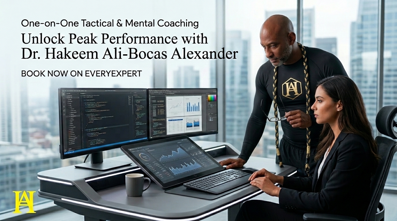 Unlock Peak Performance: Private Coaching with Dr. Hakeem Ali-Bocas Alexander